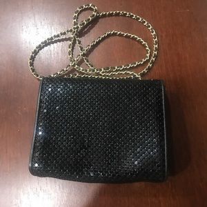 Sequins Black Elegant Bag